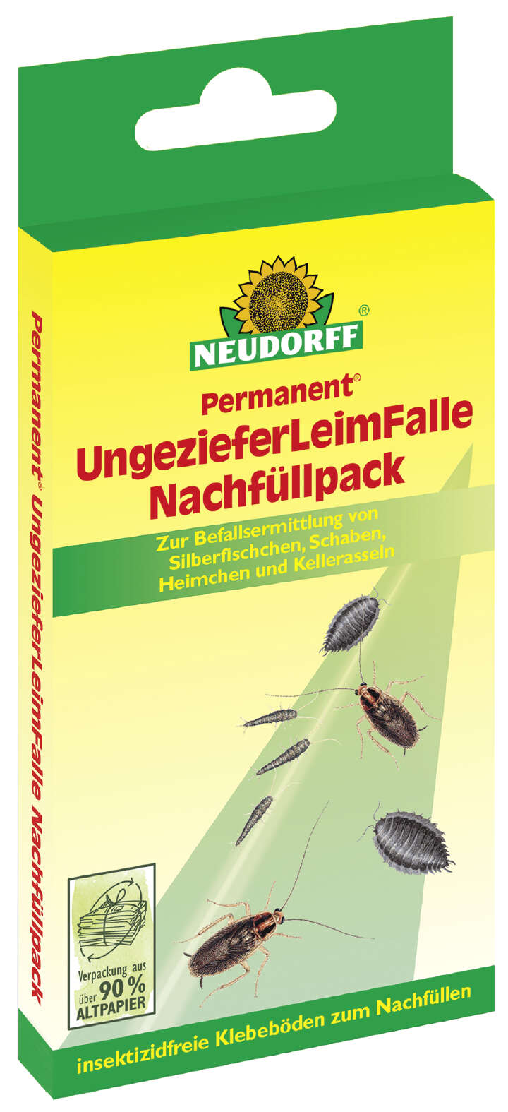 NEUDORFF Permanent Ungeziefer-Leimfalle Nachfüllpack